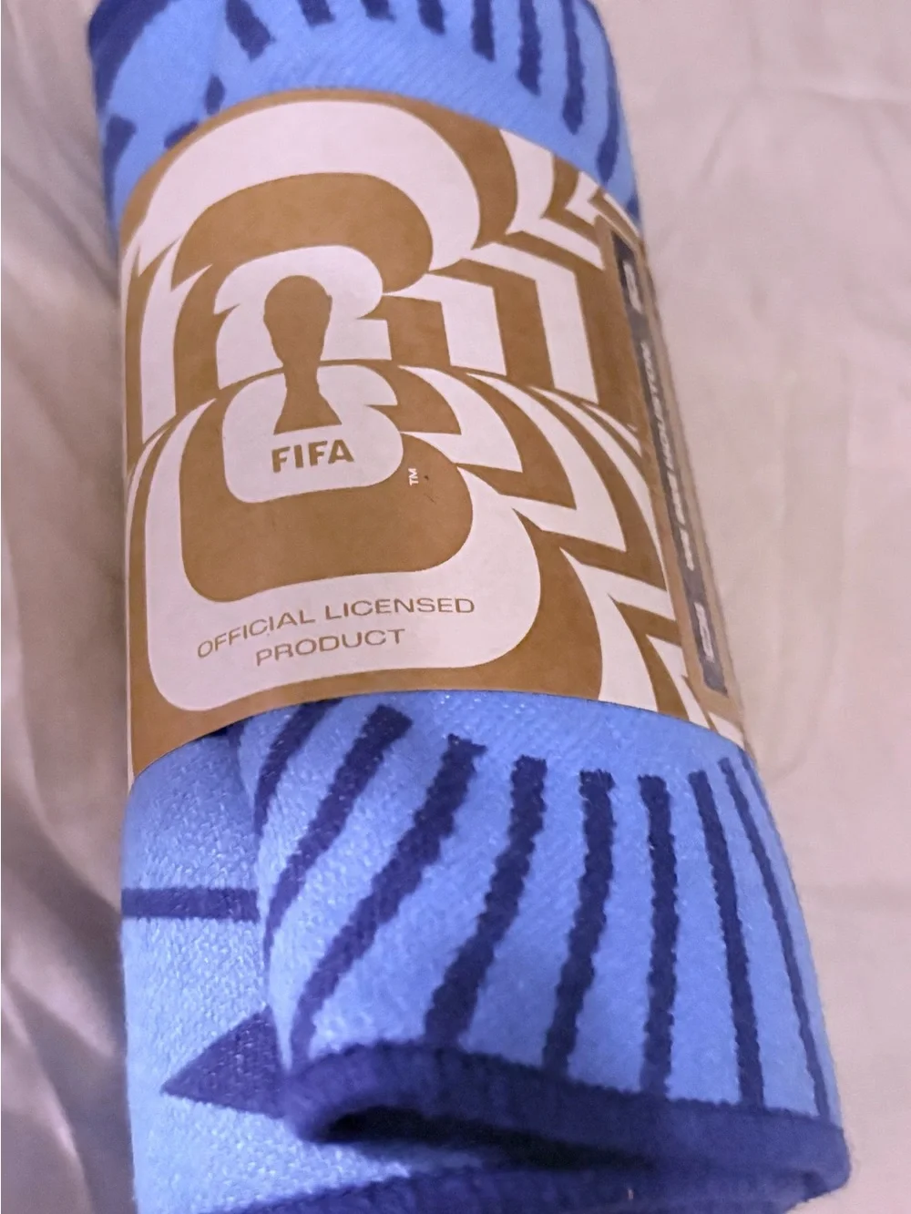 FIFA Houston Supporter Scarf - Light & Dark Blue
